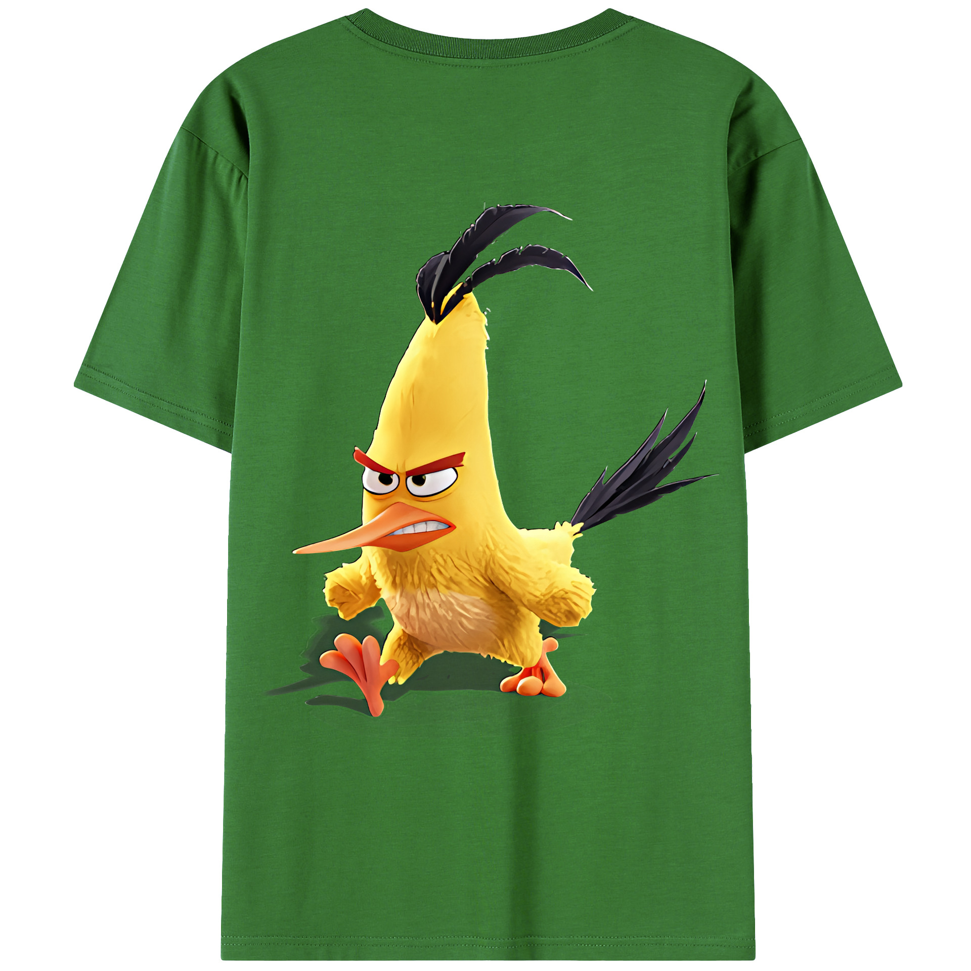 （画像用） Angry Birds アングリーバード レディース半袖Tシャツ(バックプリント)